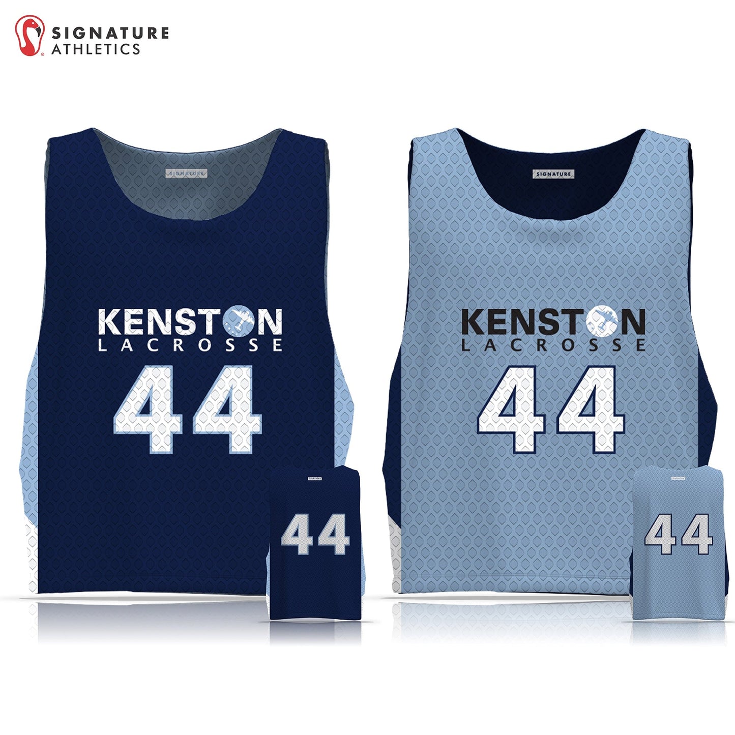 Kenston Youth Lacrosse Boy's Basic Tournament Pinnie: Kenston K-2 Signature Lacrosse