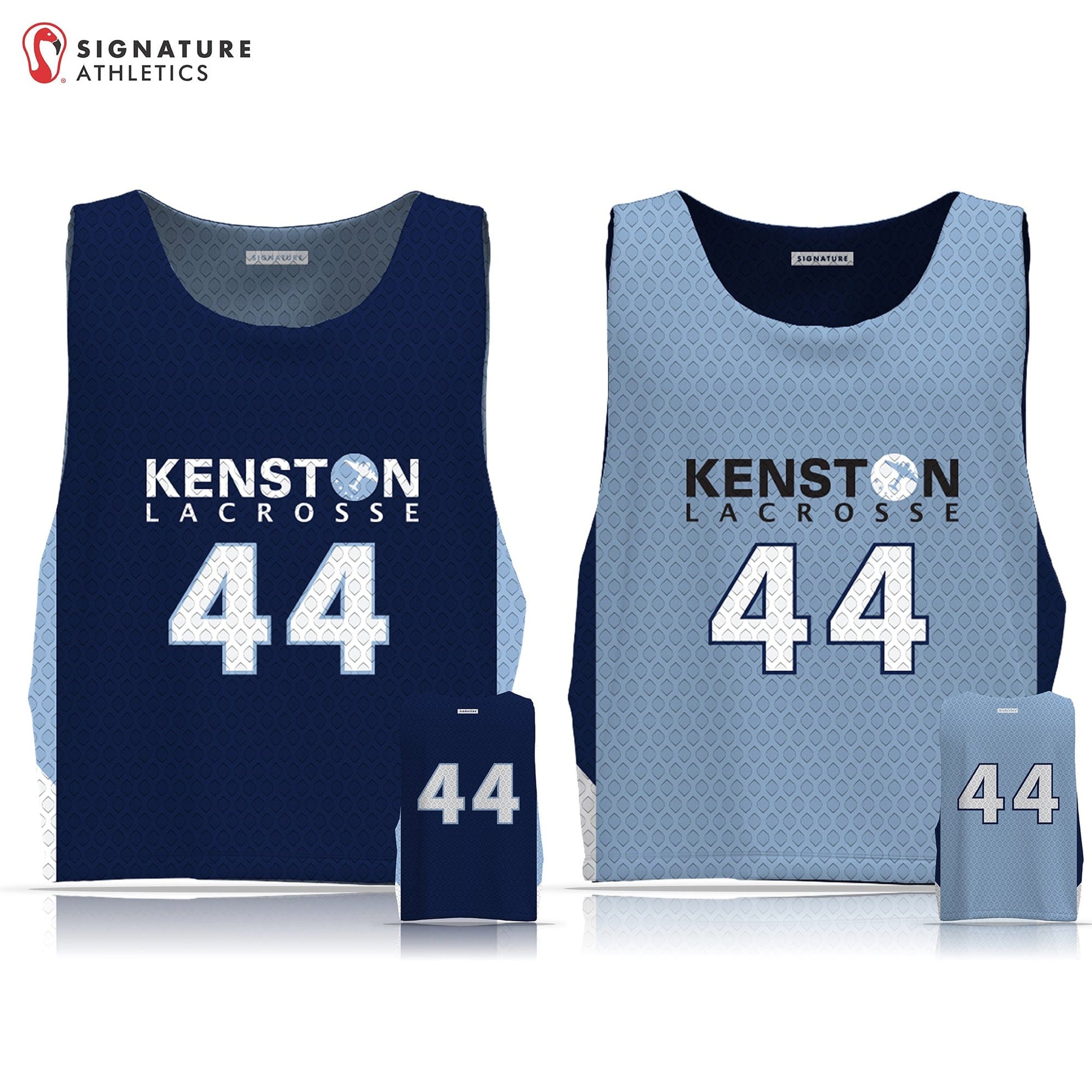 Kenston Youth Lacrosse Boy's Basic Tournament Pinnie: Kenston K-2 Signature Lacrosse