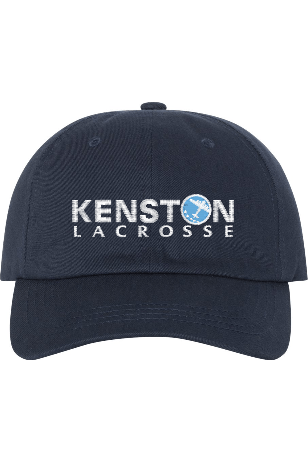 Kenston Youth Lacrosse Embroidered Dad Hat Signature Lacrosse