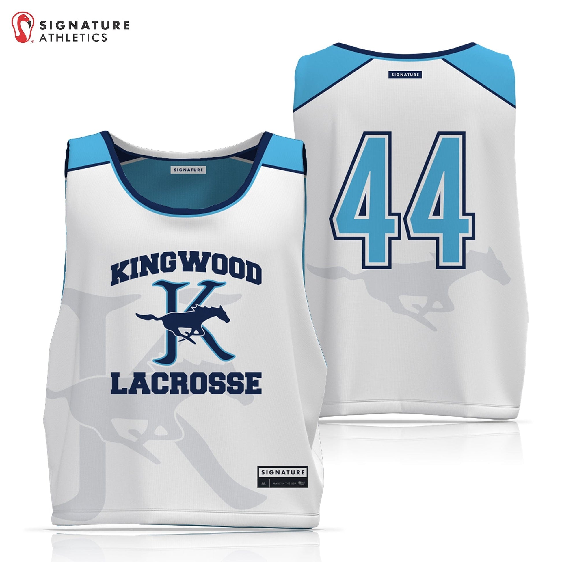 Kingwood Lacrosse Men's 4 Piece Player College Game Package Signature Lacrosse