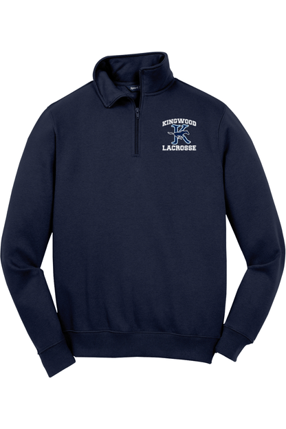 Kingwood YLC Adult Embroidered Quarter-Zip Pullover Signature Lacrosse