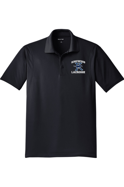 Kingwood Youth Lacrosse Adult Embroidered Athletic Polo Signature Lacrosse