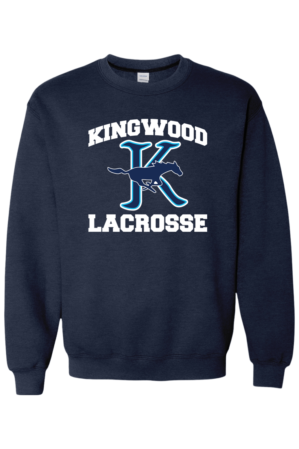 Kingwood Youth Lacrosse Adult Heavyweight Sweatshirt Signature Lacrosse