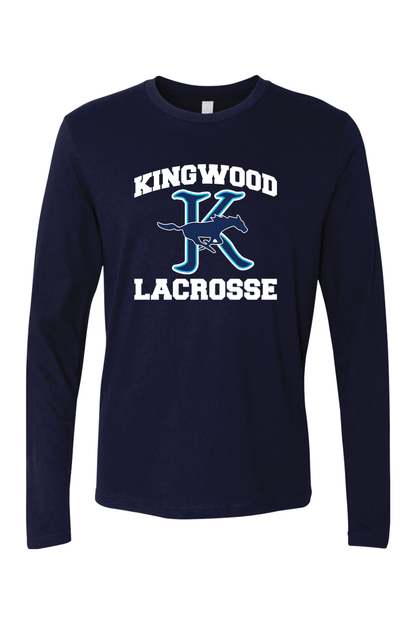 Kingwood Youth Lacrosse Adult Long Sleeve T-Shirt Signature Lacrosse