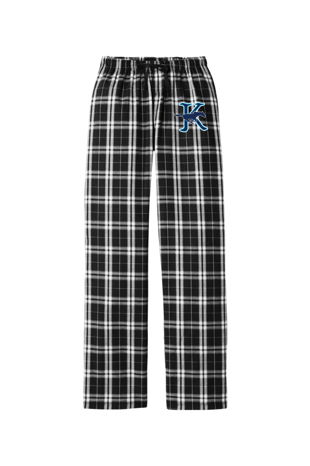 Kingwood Youth Lacrosse Adult Women's Flannel Plaid Pants Signature Lacrosse
