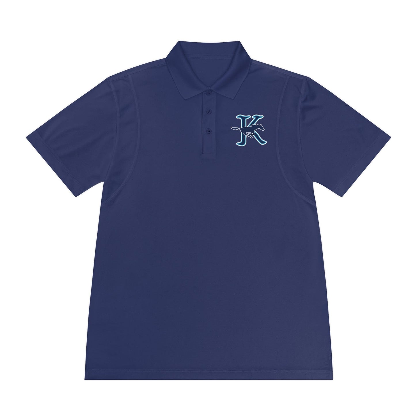 Kingwood Youth Lacrosse Athletic Polo Signature Lacrosse