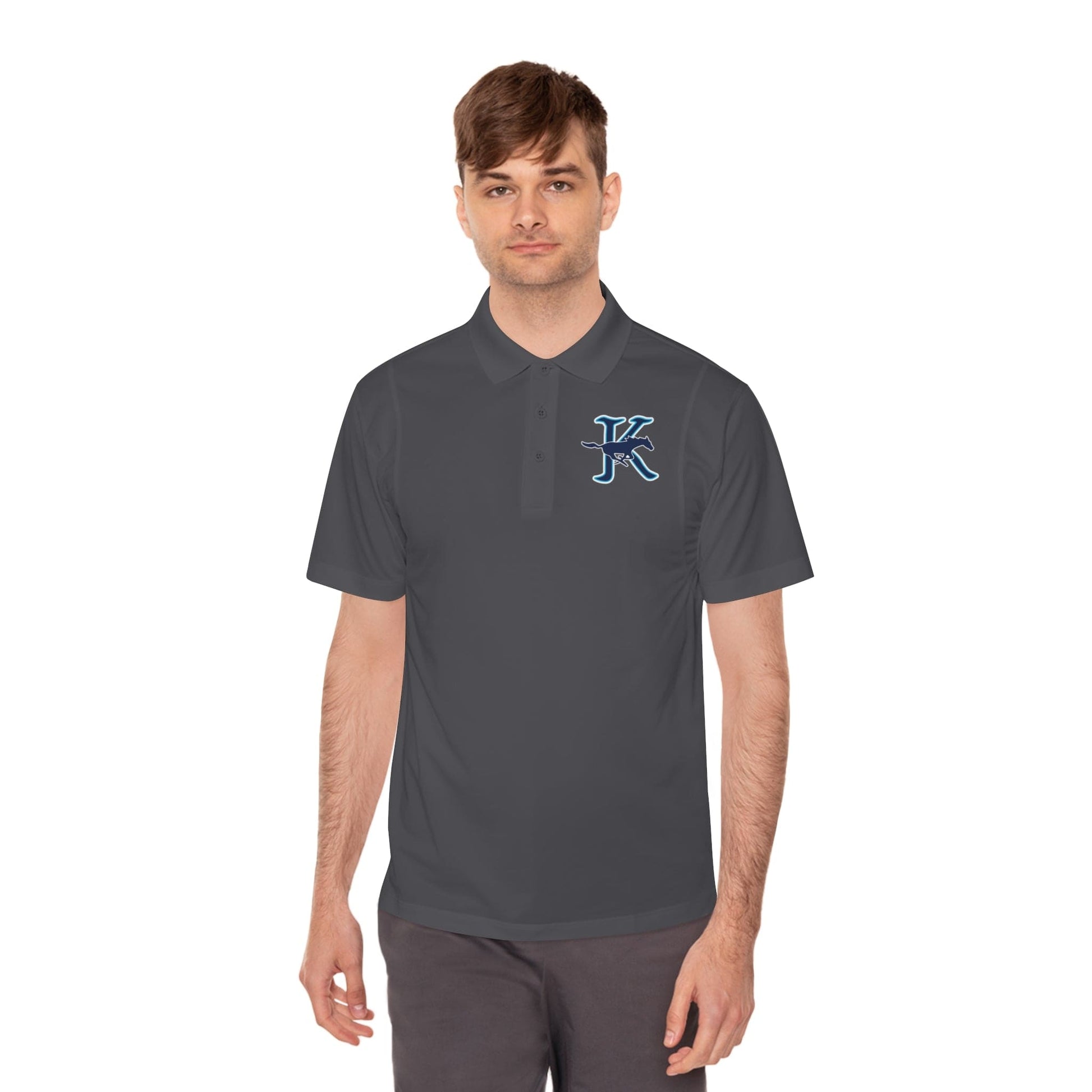 Kingwood Youth Lacrosse Athletic Polo Signature Lacrosse