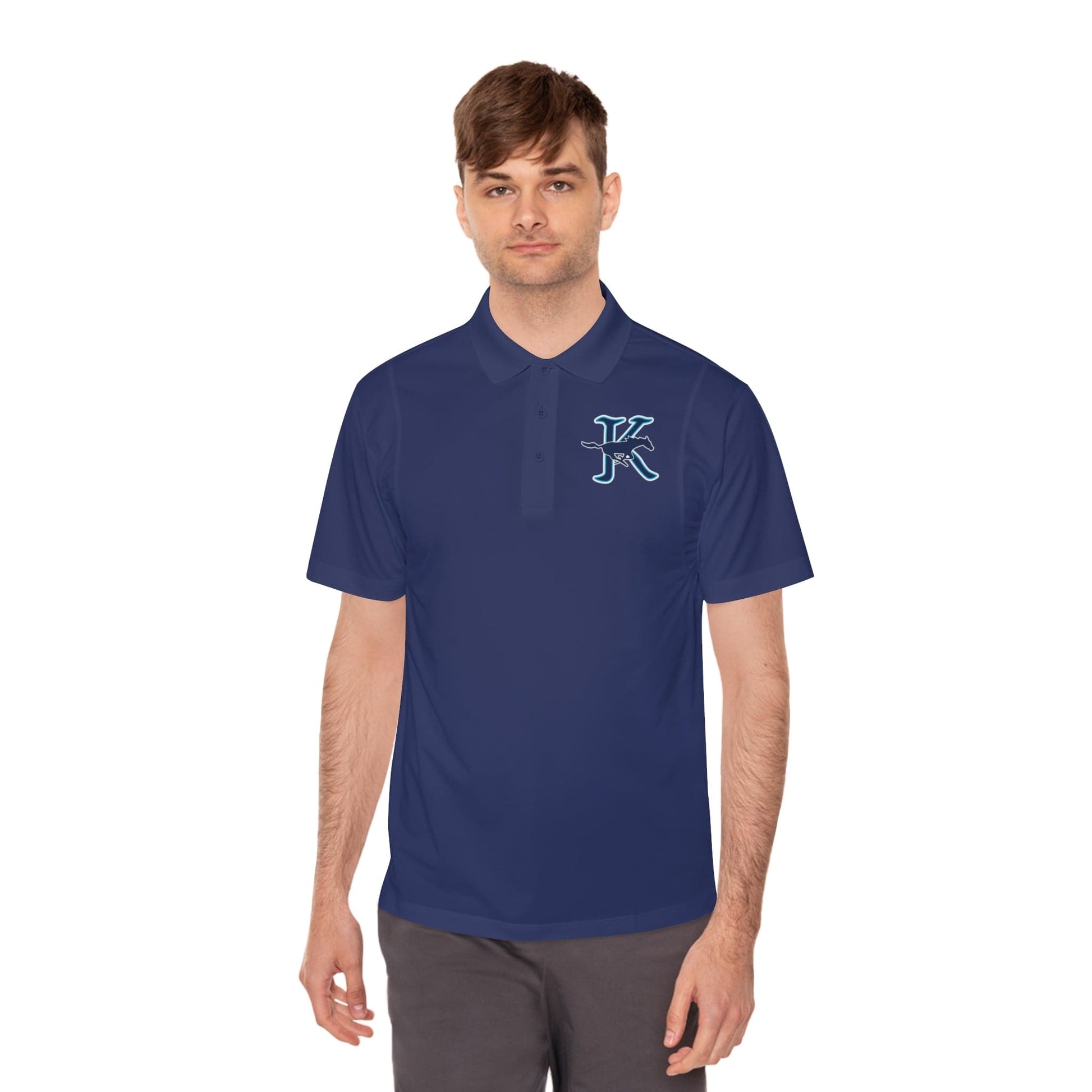 Kingwood Youth Lacrosse Athletic Polo Signature Lacrosse