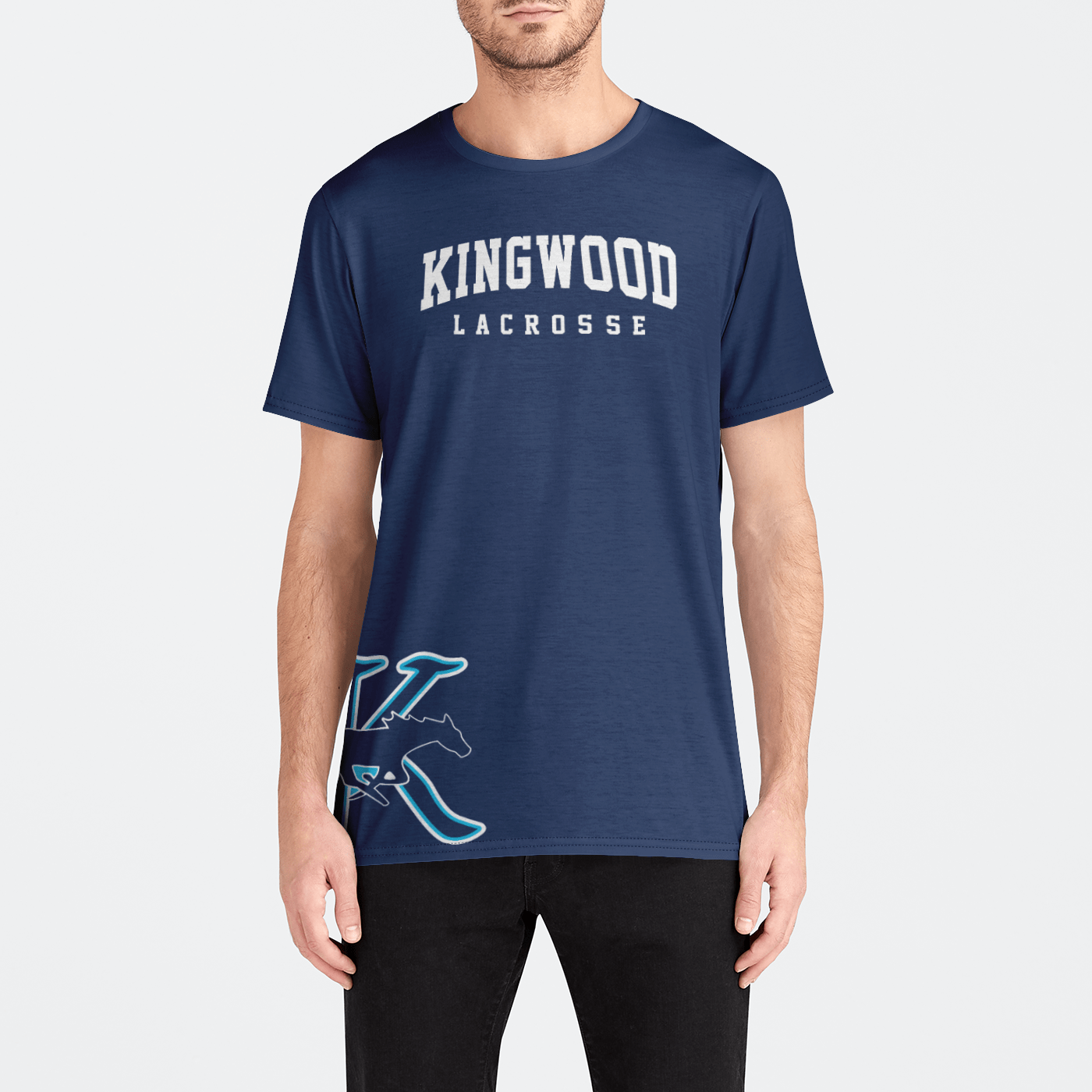 Kingwood Youth Lacrosse Athletic T-Shirt (Men's) Signature Lacrosse