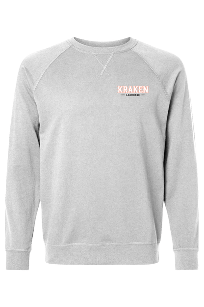 Kraken Lacrosse Adult Heavyweight Raglan Long Sleeve Signature Lacrosse
