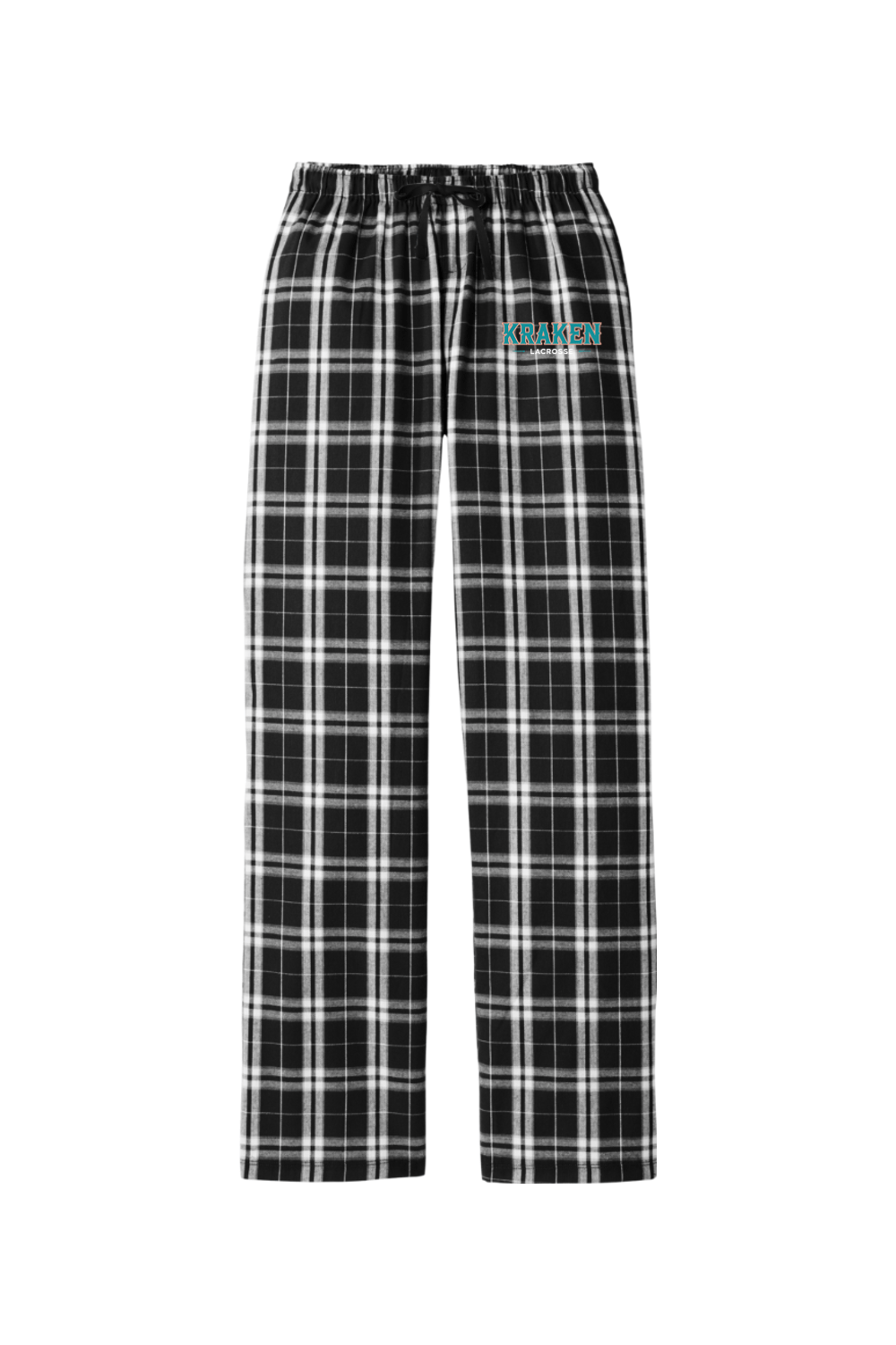 Kraken Lacrosse Adult Women's Flannel Plaid Pants Signature Lacrosse