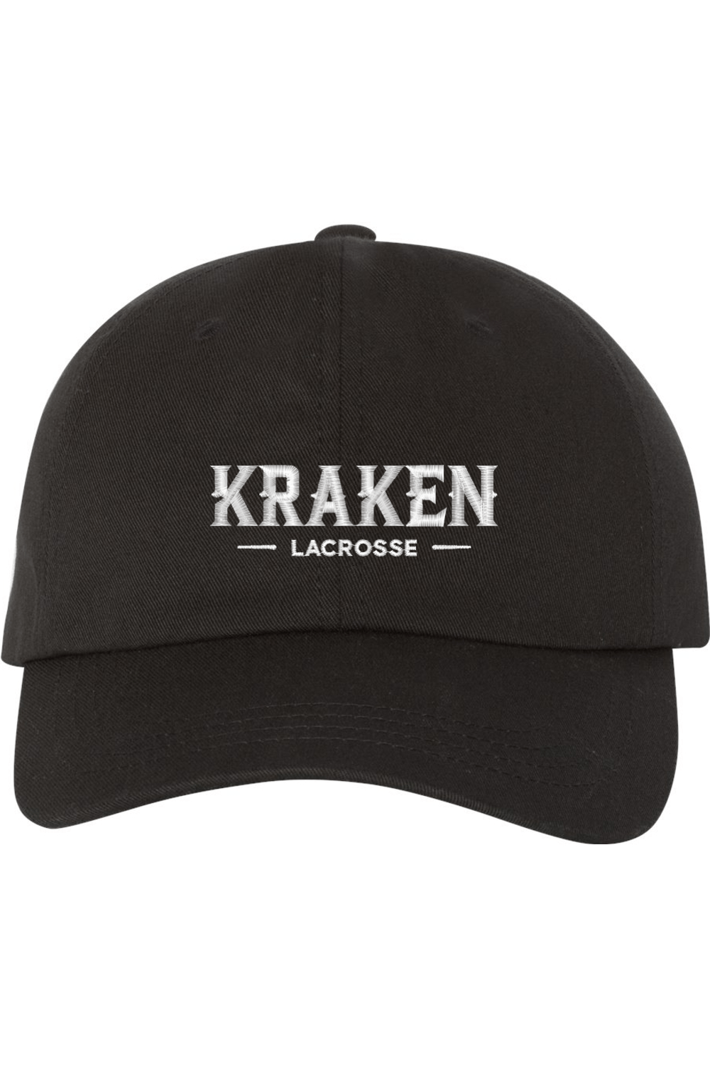 Kraken Lacrosse Embroidered Dad Hat Signature Lacrosse