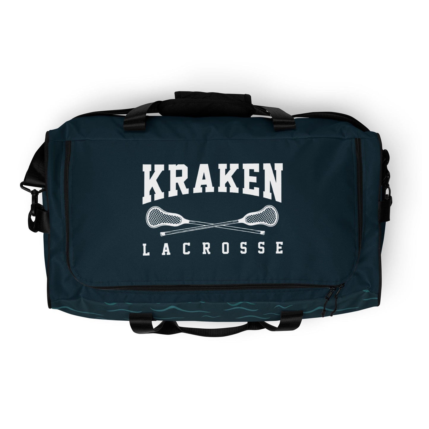 Kraken Lacrosse Sideline Duffel Bag Signature Lacrosse