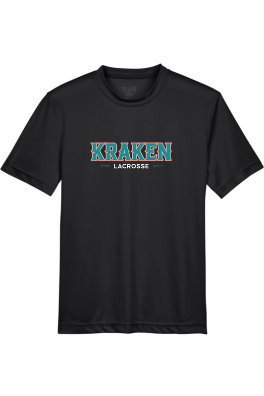 Kraken Lacrosse Youth Athletic T-Shirt Signature Lacrosse
