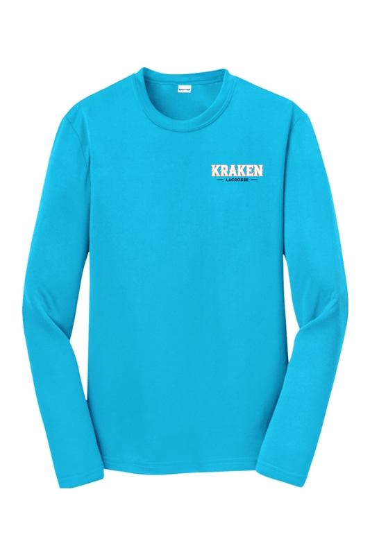Kraken Lacrosse Youth Long Sleeve T-Shirt Signature Lacrosse