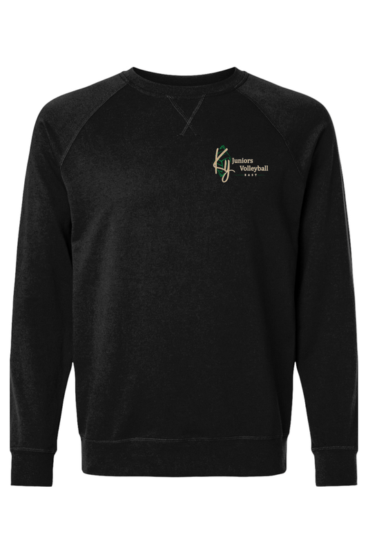 KY Juniors Volleyball Adult Heavyweight Raglan Long Sleeve Signature Lacrosse