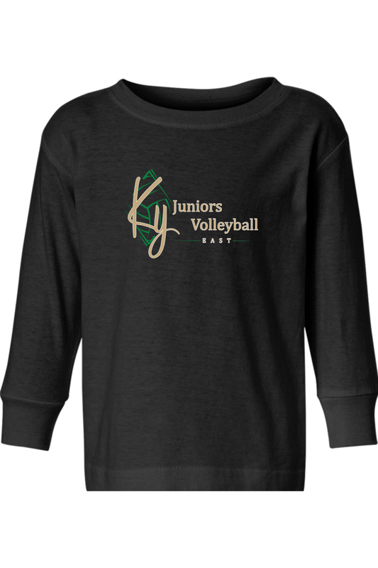 KY Juniors Volleyball Toddler Long Sleeve T-Shirt Signature Lacrosse