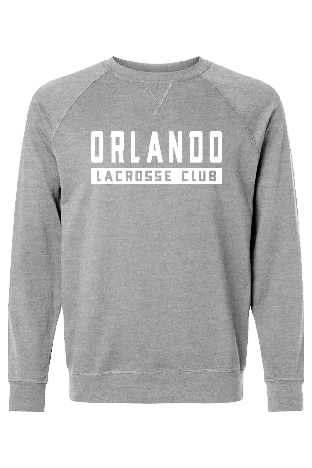 Lacrosse Club Orlando Adult Heavyweight Raglan Long Sleeve Signature Lacrosse