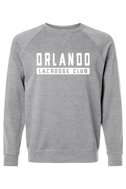 Lacrosse Club Orlando Adult Heavyweight Raglan Long Sleeve Signature Lacrosse