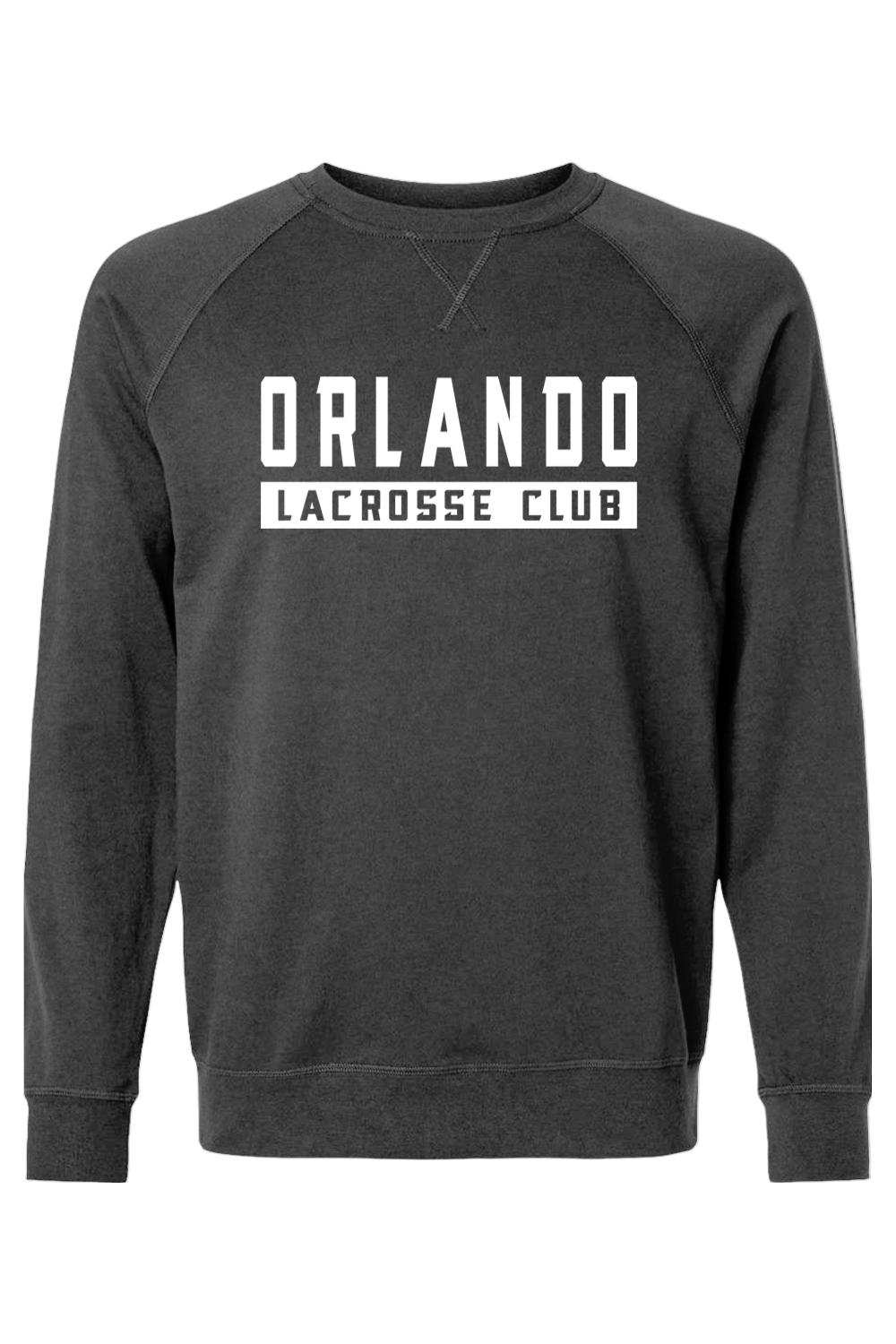 Lacrosse Club Orlando Adult Heavyweight Raglan Long Sleeve Signature Lacrosse