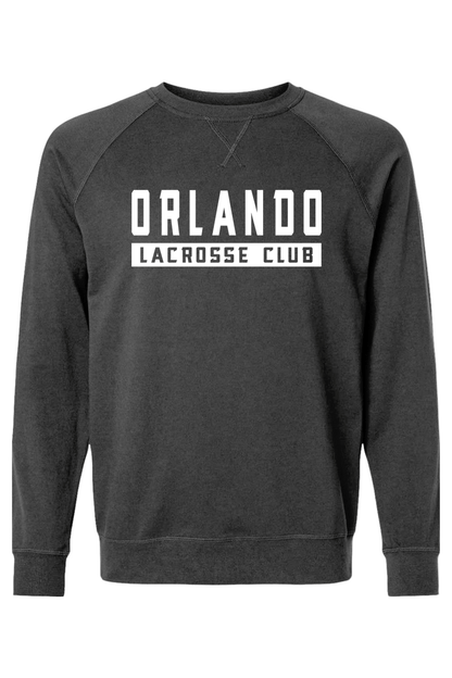 Lacrosse Club Orlando Adult Heavyweight Raglan Long Sleeve Signature Lacrosse