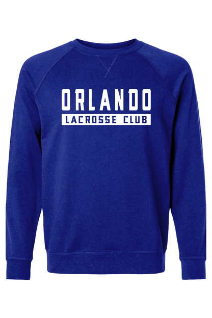 Lacrosse Club Orlando Adult Heavyweight Raglan Long Sleeve Signature Lacrosse