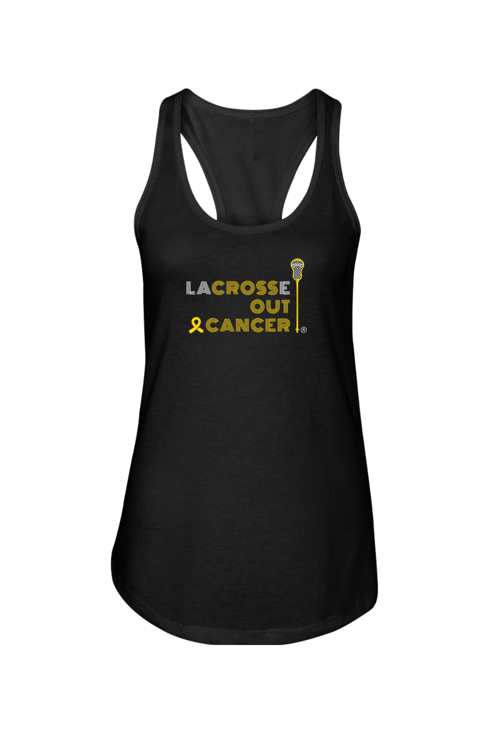 LaCROSSe Out Cancer Adult Women's Tank Top Signature Lacrosse