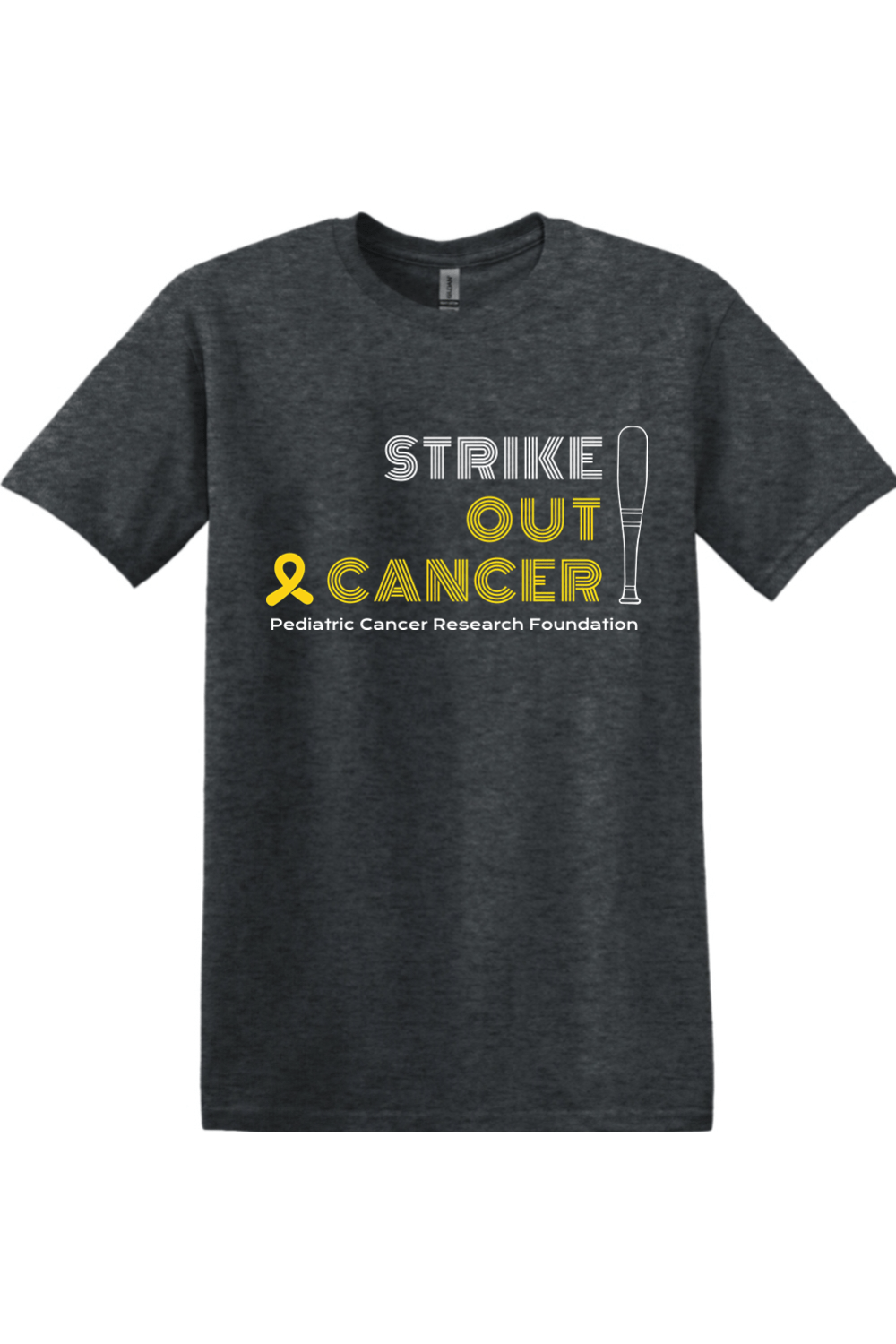 LaCROSSe Out Cancer (Baseball) Gildan Softstyle T-Shirt Signature Lacrosse