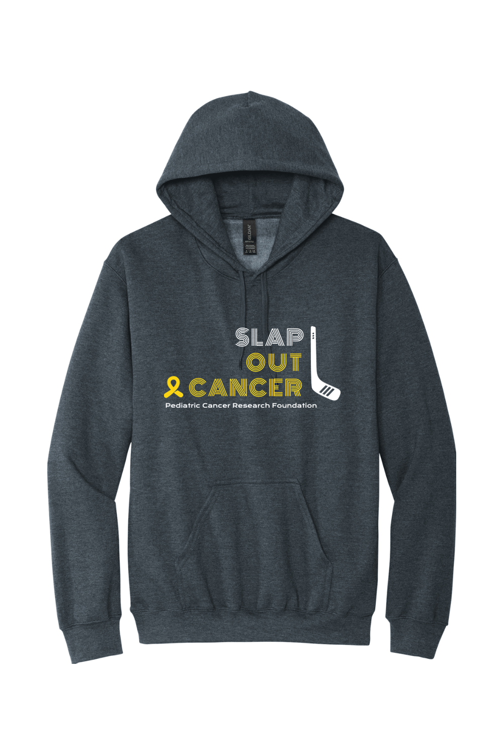 LaCROSSe Out Cancer (Ice Hockey) Gildan Softstyle Pullover Hooded Sweatshirt Signature Lacrosse