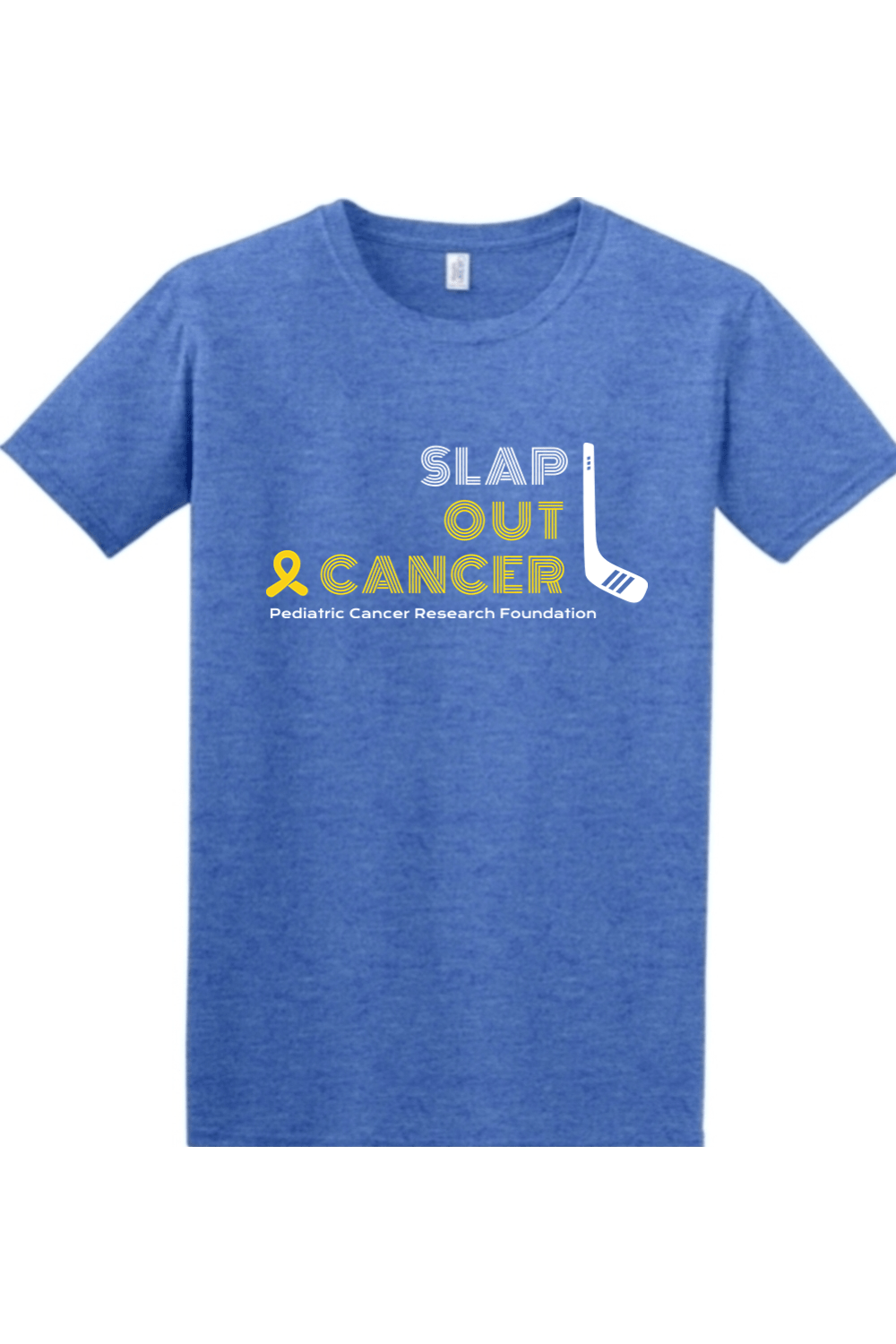 LaCROSSe Out Cancer (Ice Hockey) Gildan Softstyle T-Shirt Signature Lacrosse