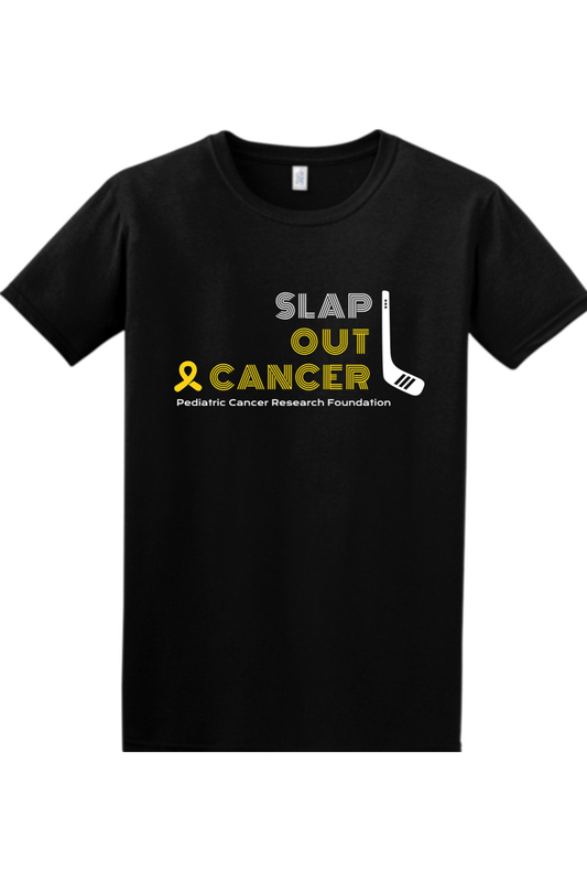 LaCROSSe Out Cancer (Ice Hockey) Gildan Softstyle T-Shirt Signature Lacrosse