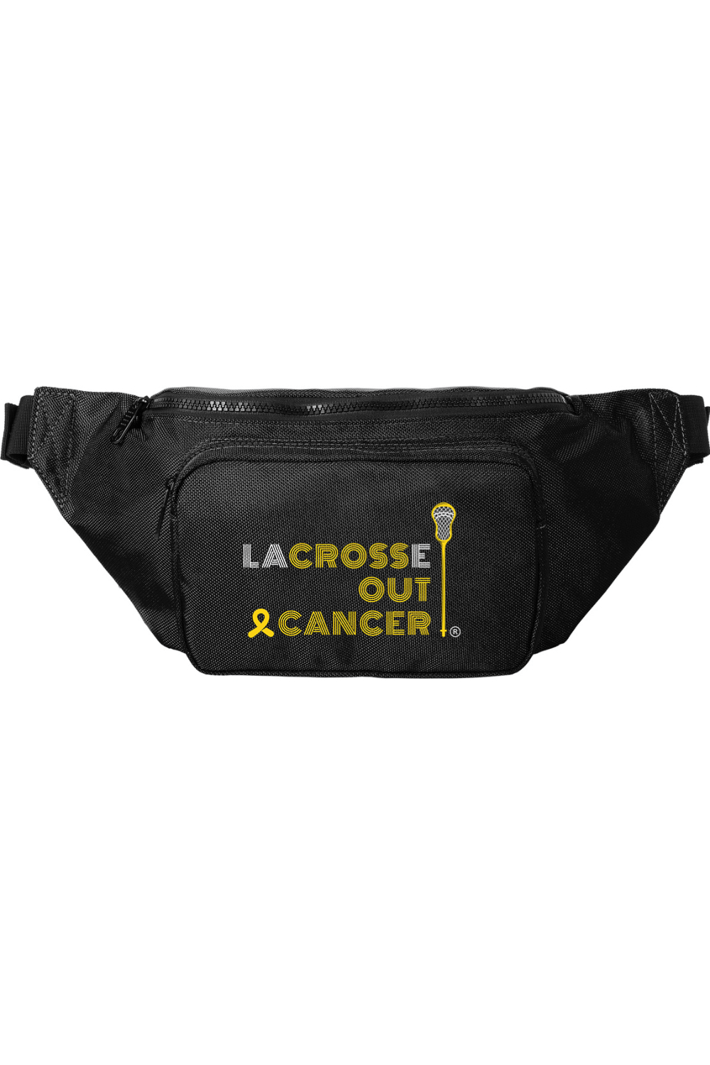 LaCROSSe Out Cancer Large Crossbody Hip Pack Signature Lacrosse