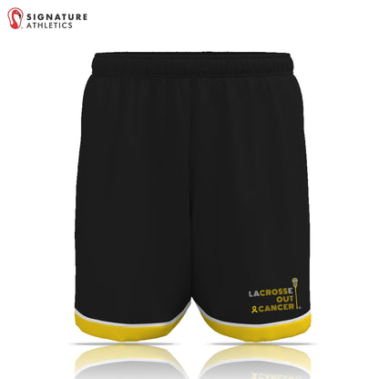 LaCROSSe Out Cancer Men's Game Shorts Signature Lacrosse
