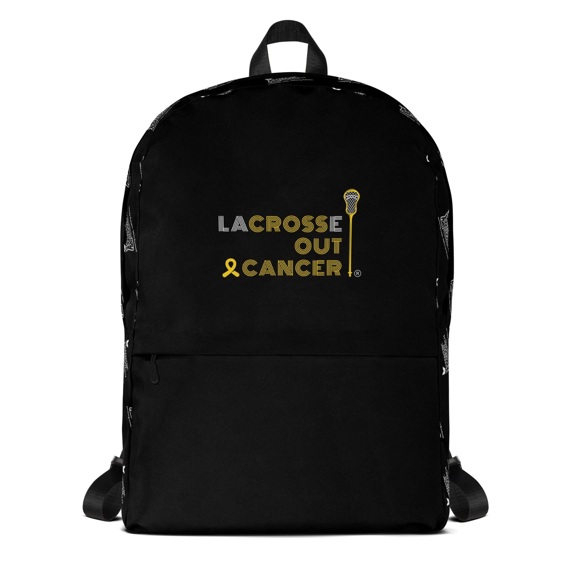 LaCROSSe Out Cancer Travel Backpack Signature Lacrosse