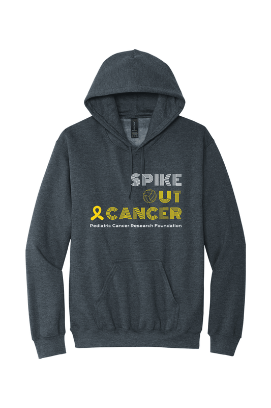 LaCROSSe Out Cancer (Volleyball) Gildan Softstyle Pullover Hooded Sweatshirt Signature Lacrosse