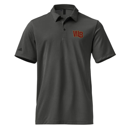 Lacrossing Barriers Embroidered adidas Space-Dyed Polo Signature Lacrosse