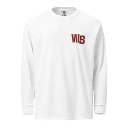 Lacrossing Barriers Garment-Dyed Heavyweight Long Sleeve Shirt Signature Lacrosse