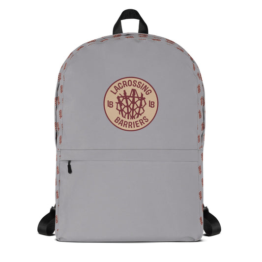 Lacrossing Barriers Travel Backpack Signature Lacrosse