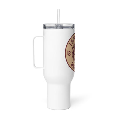 Lacrossing Barriers Travel Mug with a Handle Signature Lacrosse