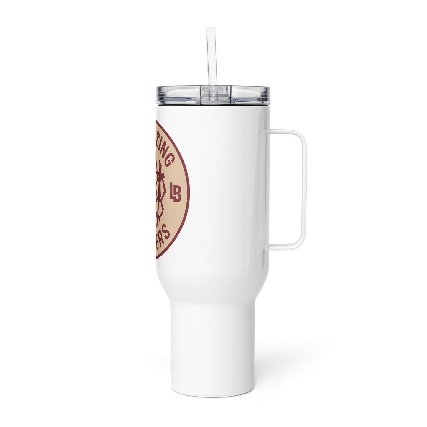 Lacrossing Barriers Travel Mug with a Handle Signature Lacrosse