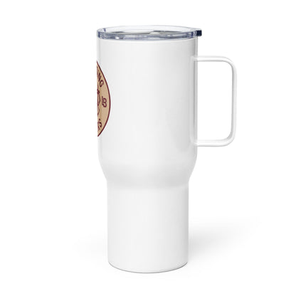 Lacrossing Barriers Travel Mug with a Handle Signature Lacrosse