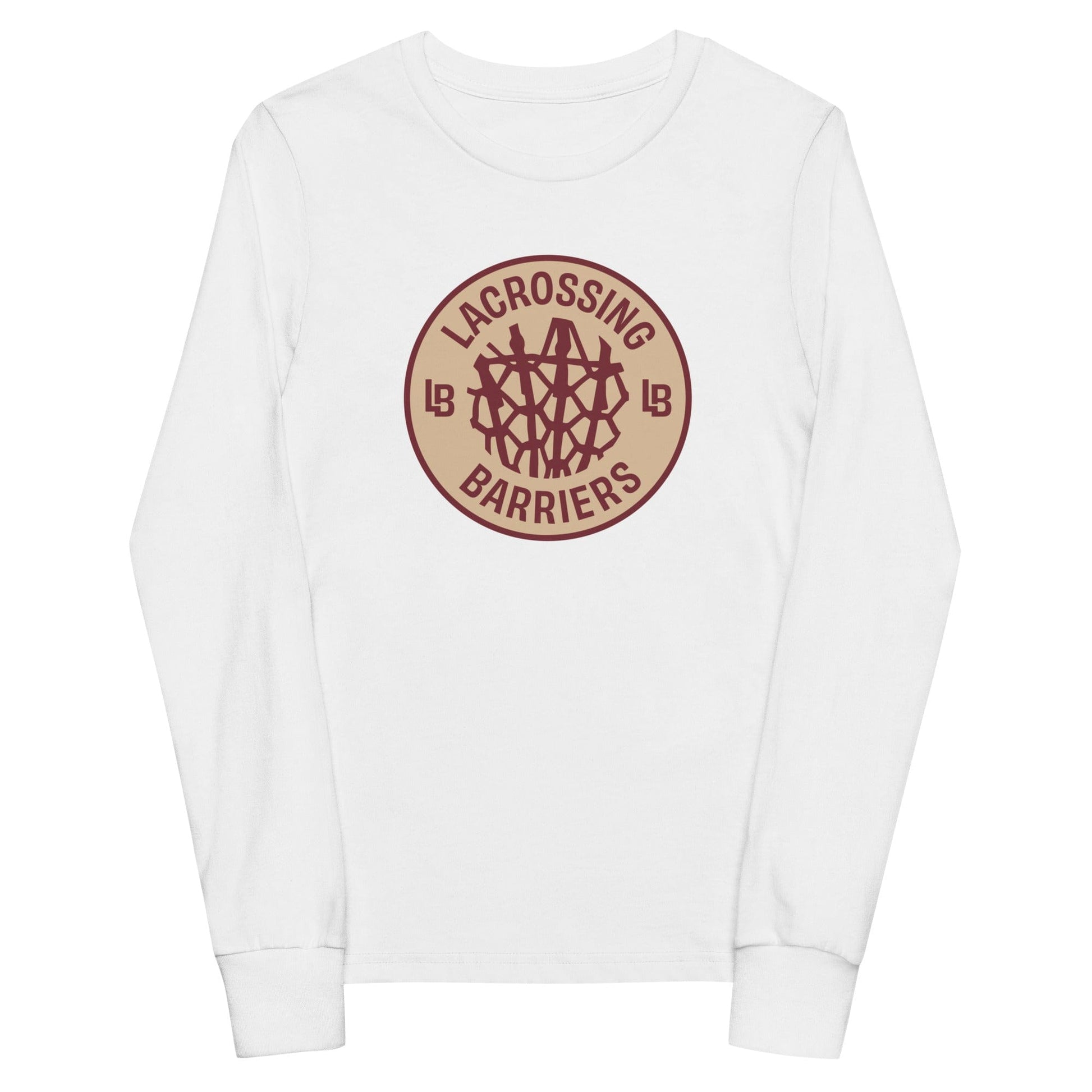 Lacrossing Barriers Youth Long Sleeve Tee Signature Lacrosse