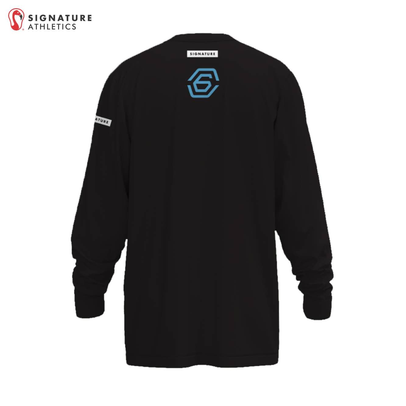 Lady Blue Knights SIXES Women's Long Sleeve Tech Tee Signature Lacrosse