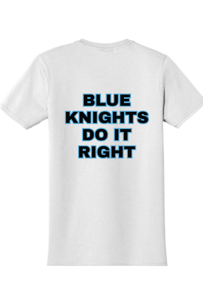 Lady Blue Knights Softstyle T-Shirt Signature Lacrosse