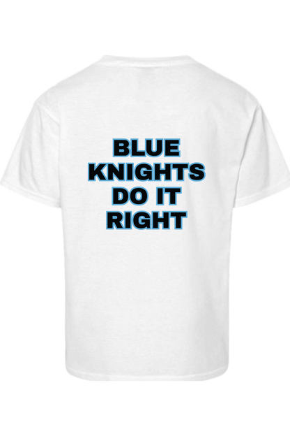 Lady Blue Knights Youth Softstyle T-Shirt Signature Lacrosse