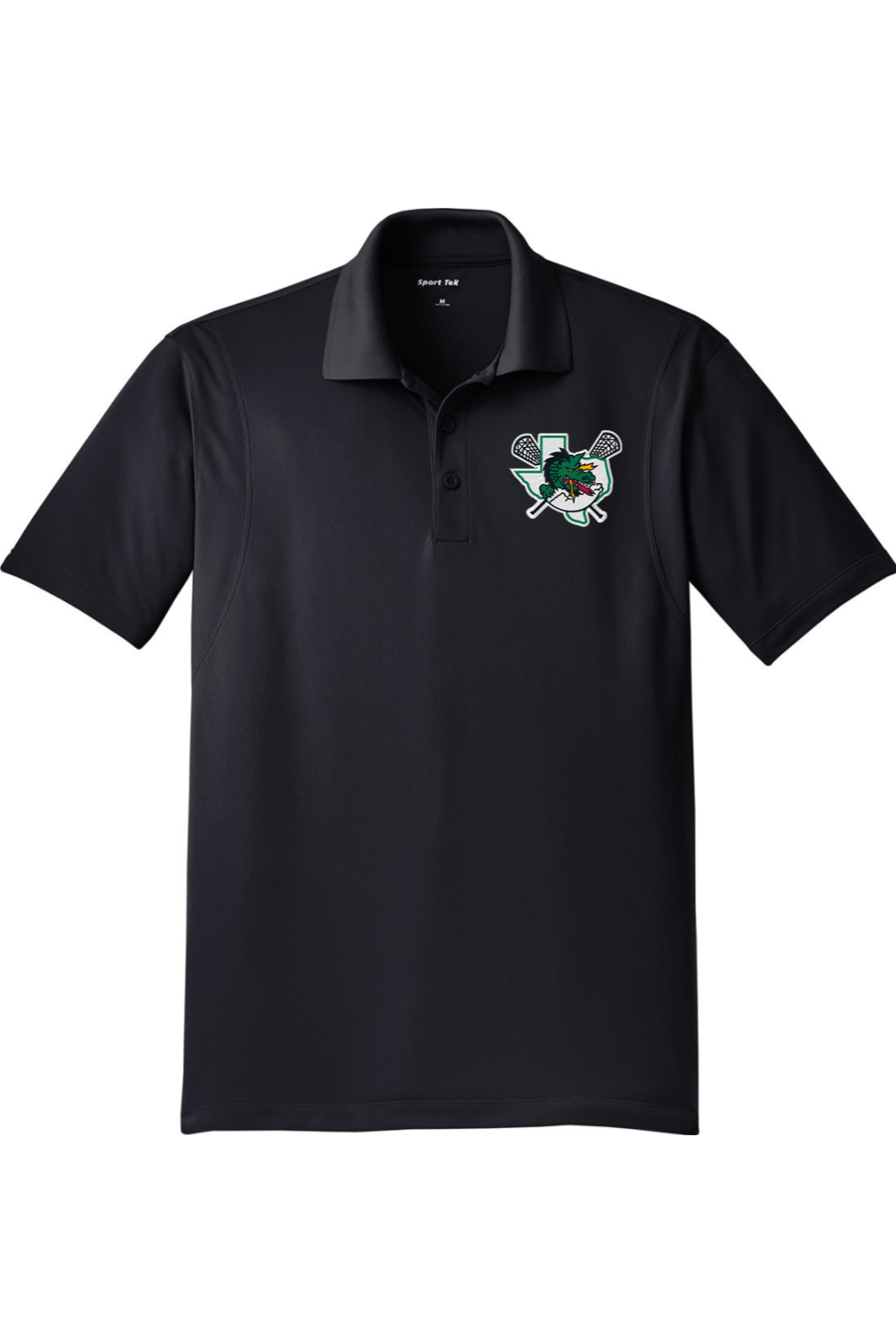 Lady Dragon LC Adult Embroidered Athletic Polo Signature Lacrosse