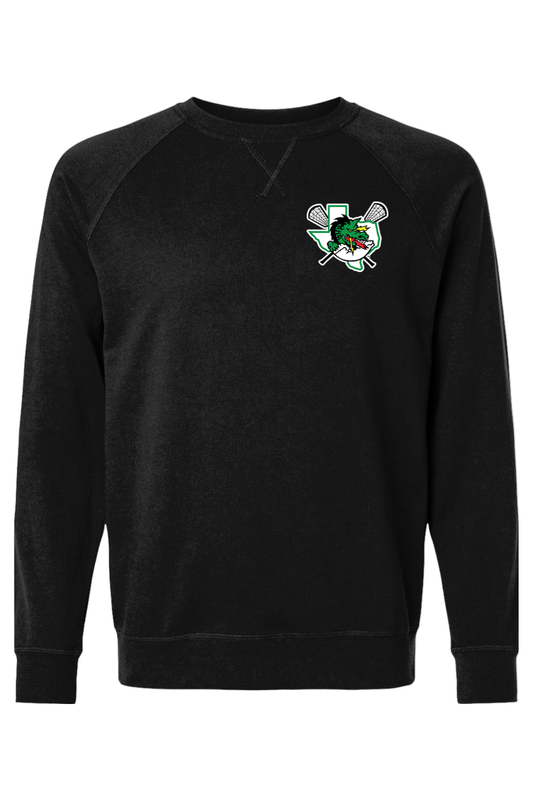 Lady Dragon LC Adult Heavyweight Raglan Long Sleeve Signature Lacrosse
