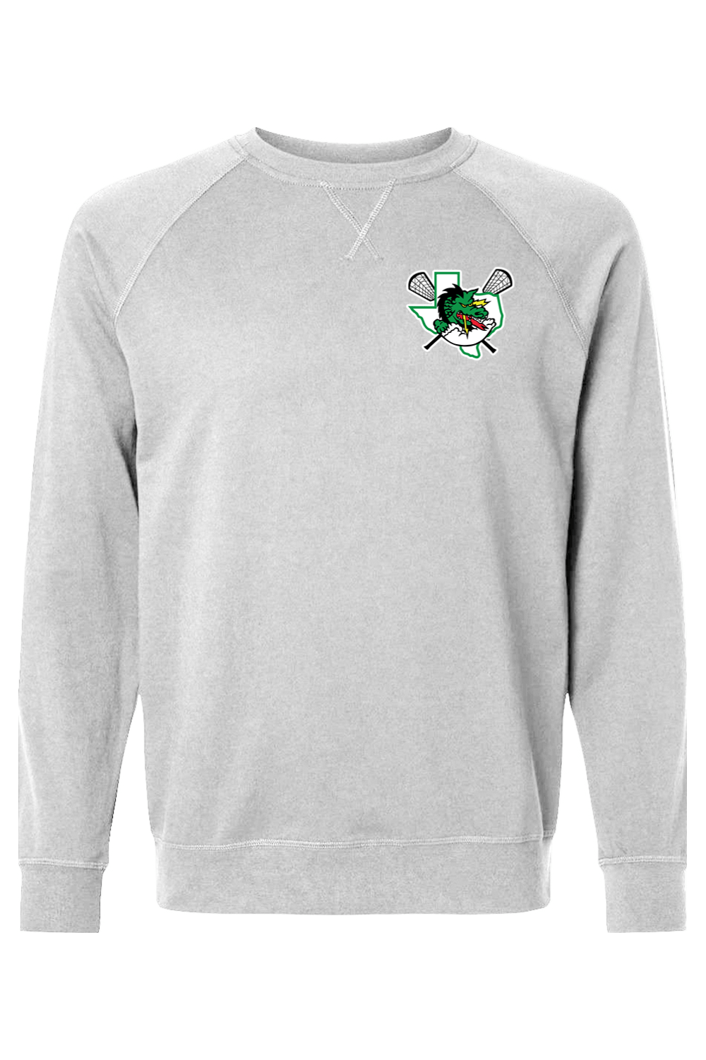 Lady Dragon LC Adult Heavyweight Raglan Long Sleeve Signature Lacrosse