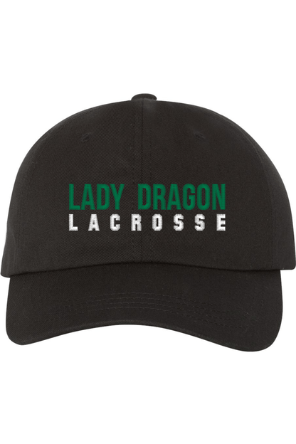 Lady Dragon LC Embroidered Dad Hat Signature Lacrosse