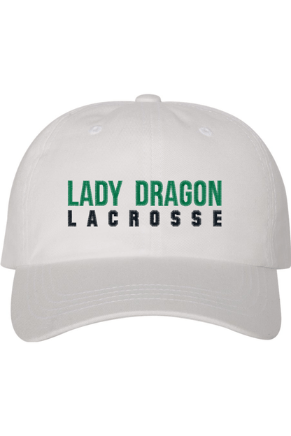 Lady Dragon LC Embroidered Dad Hat Signature Lacrosse
